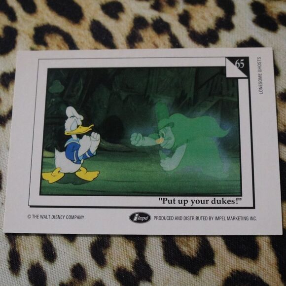 FS Lonesome Ghosts #H65 Disney Card - Picture 2 of 2